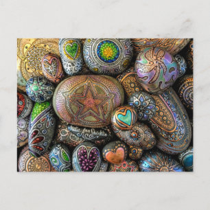 Diese Post Card ROCKEN! Postkarte