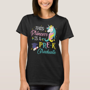 Diese Prinzessin ist ein magisches Einhorn vor dem T-Shirt