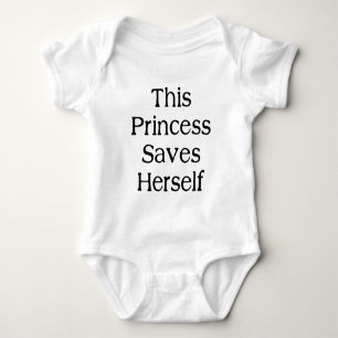 Diese Prinzessin Rette Baby Strampler