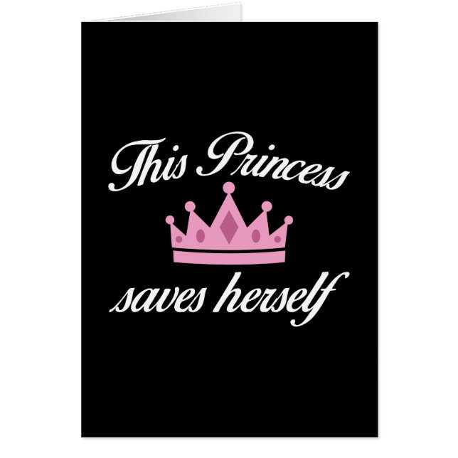 Diese Prinzessin Rette sich selbst (Vorne)