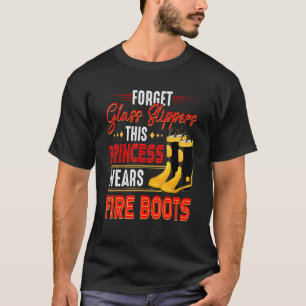 Diese Prinzessin trägt Feuer stimuliert weibliche  T-Shirt