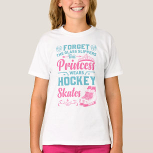 Diese Prinzessin trägt Hockey-Skate Funny Shirt