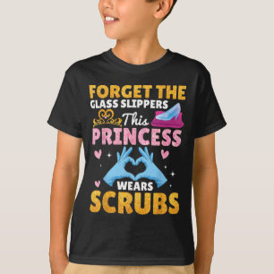 Diese Prinzessin trägt lustige Krankenschwester Gl T-Shirt