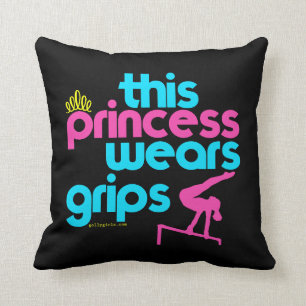 Diese Prinzessin Wears Grips Gymnastics - Golly Kissen