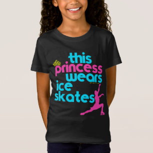 Diese Prinzessin Wears Ice Skates - Golly Mädchen T-Shirt
