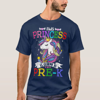 Diese Prinzessin wird K Einhorn Magical Cr T-Shirt