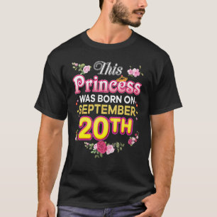 Diese Prinzessin wurde am 20. September 2009 Gebor T-Shirt