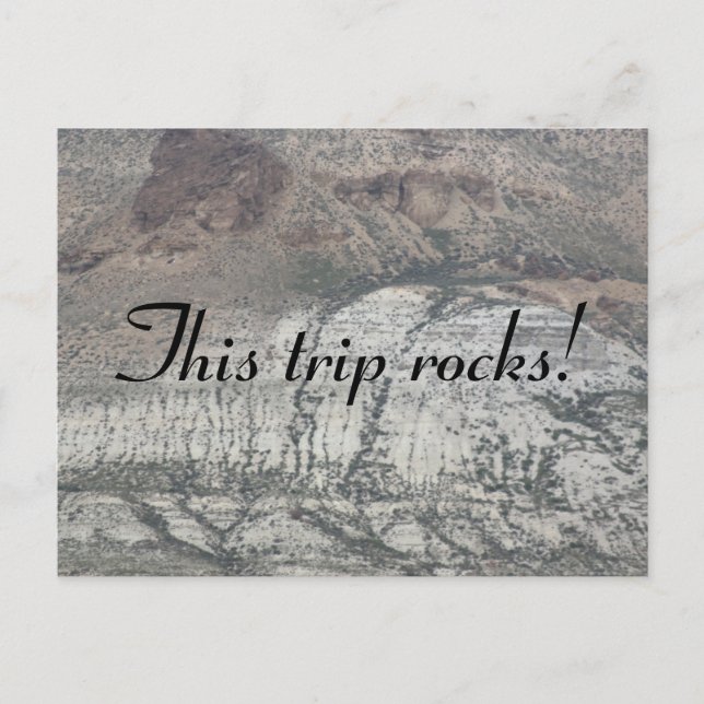 Diese Reise stürzt ab! Postkarte (Vorderseite)