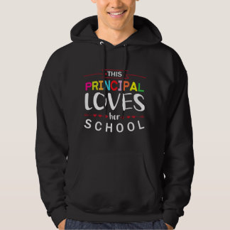 Diese Schulleiterin liebt ihre Schule Happy Back T Hoodie