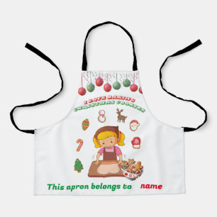 Diese Schürze gehört. Weihnachts-Schürze