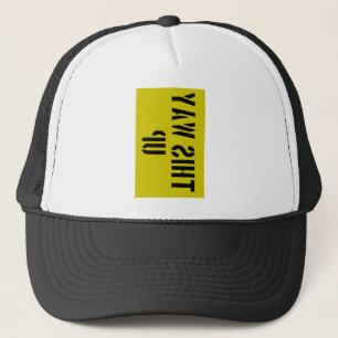 Diese Seite nach oben Truckerkappe