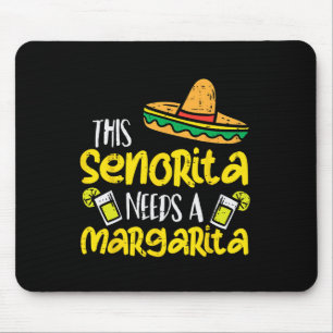 Diese Senorita braucht ein lustiges mexikanisches Mousepad