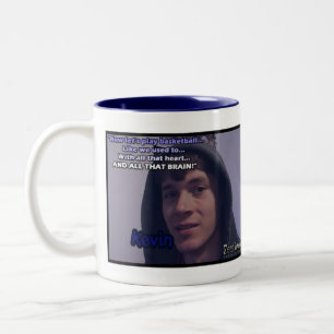 Diese Show u. keine andere: Kevin Zweifarbige Tasse