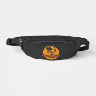 Diese sind Hunde mutig und lustig Retro-Hundefreun Bauchtasche