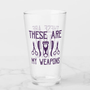 Diese sind meine Waffen Glas
