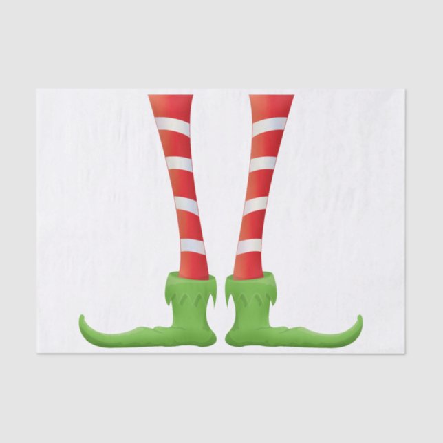 Diese Socken und diese Schuhe! Seidenpapier (Vorderseite)