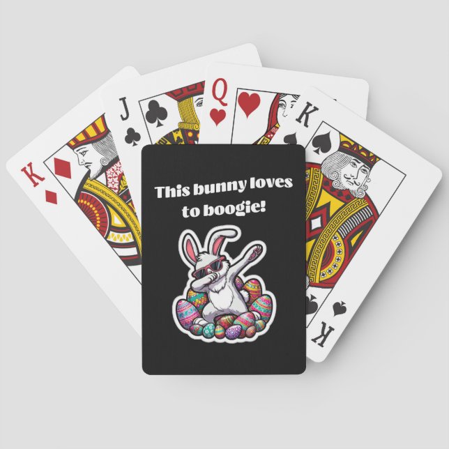 Diese sonnige Liebe zu boogie! Spielkarten (Rückseite)