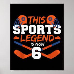 Diese Sportlegende ist jetzt 6  Poster