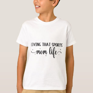 Diese sportliche Mama Leben Funny Mütter Tag Sport T-Shirt