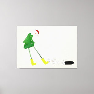 Diese Stiefel 2014 Leinwanddruck