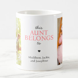Diese Tante gehört dazu, maßgeschneiderte Fotocoll Kaffeetasse