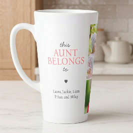 Diese Tante gehört dazu, maßgeschneiderte Fotocoll Milchtasse
