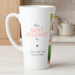 Diese Tante gehört dazu, maßgeschneiderte Fotocoll Milchtasse