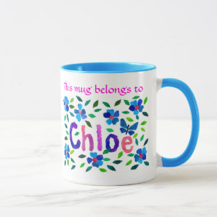 Diese Tasse gehört der Chloe-Ringer-Tasse