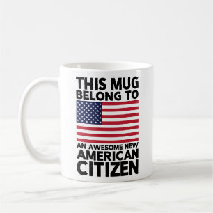 Diese Tasse gehört einem großartigen neuen amerika