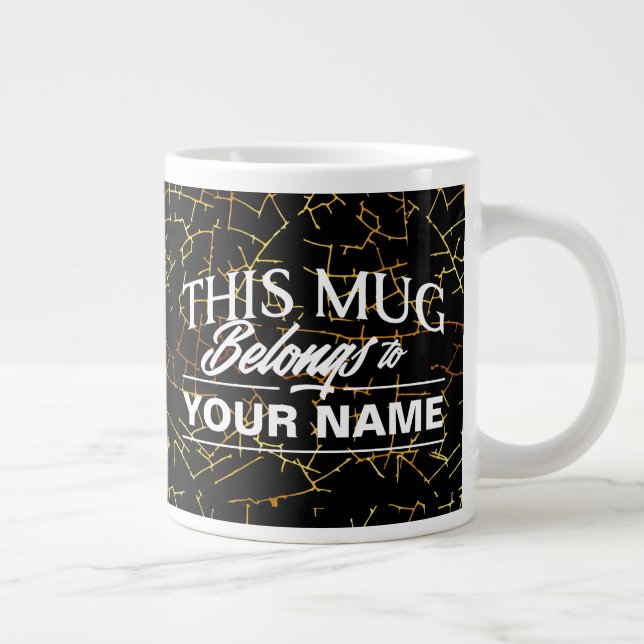 Diese Tasse gehört YOURNAME (Rechts)