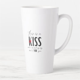 Diese Tasse ist ein Kuss