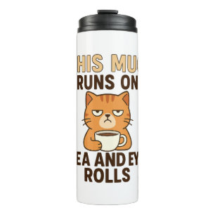 Diese Tasse läuft mit Tee und Augenrollen – Lustig