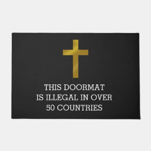 Diese Türmatte ist in über 50 Ländern illegal