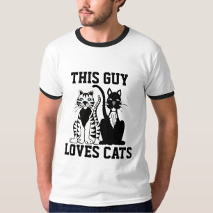 DIESE TYP-LIEBEN KATZEN CAT-T - SHIRT