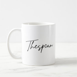 Diese typo Black Writing Coffee Tasse