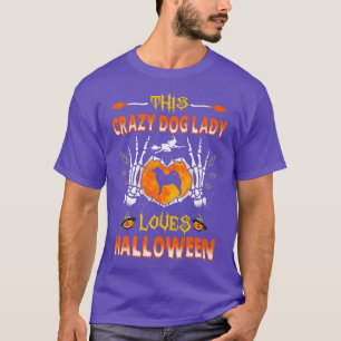 Diese verrückte Dog Lady Finnisch Spitz Lieben Hal T-Shirt