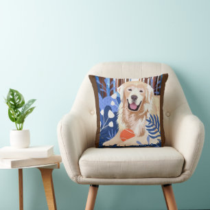 DIESE VIELE IST WAHRLICH Golden Retriever Kissen