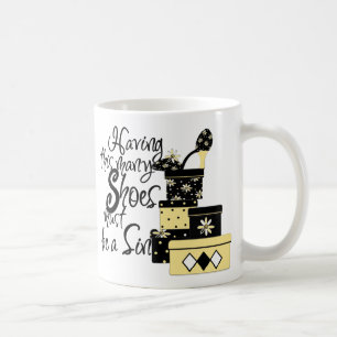 Diese vielen Schuhe sind ein Sin Tasse