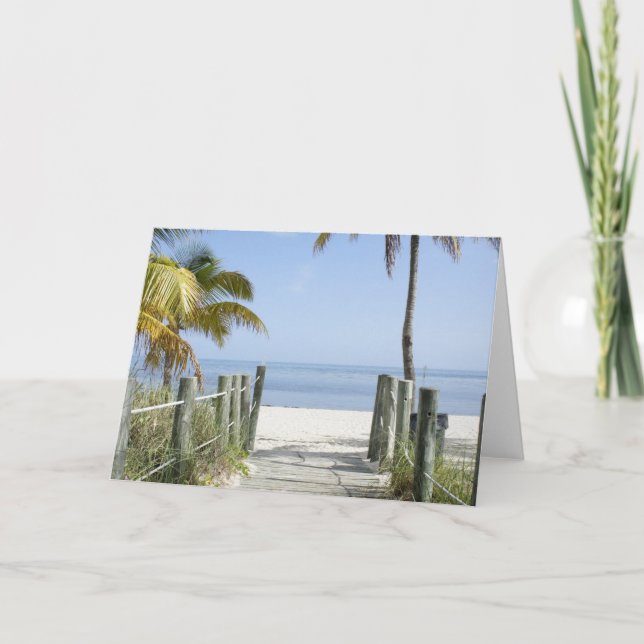 Diese Weise zum Paradies Karte (Vorderseite)