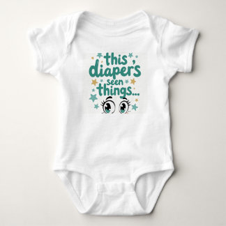Diese Windel hat einiges gesehen... Baby Strampler