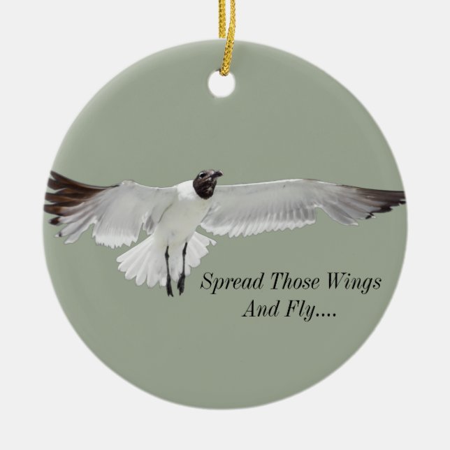 Diese Wings verbreiten Keramikornament (Vorne)