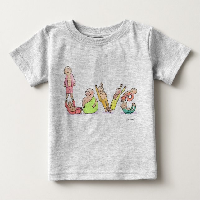 Diese Zauber Liebe Baby T-shirt (Vorderseite)