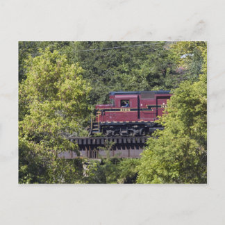 Diesel 2198 auf Trestle Postkarte