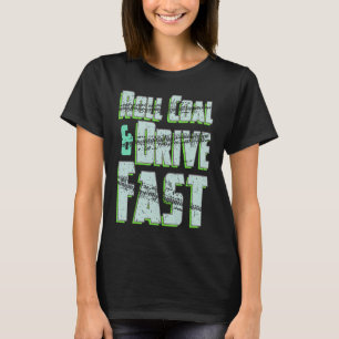 Diesel Diesel Leben Mechaniker Roll Kohle T-Shirt