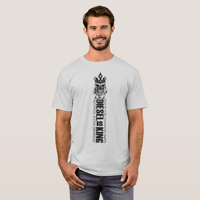 Diesel ist Königschädel-Licht-Shirt T-Shirt (Vorne ganz)