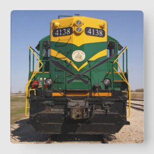 Diesel-Lokomotive Nr. 4138 Square Uhr ohne Gesicht