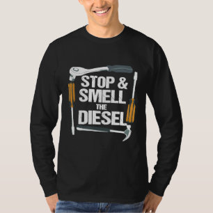 Diesel Mechanik Diesel LKW Lieferwagen T-Shirt