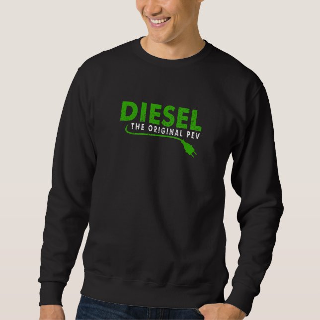 Diesel Original Pev Plugin Elektrischer Diesel Sweatshirt (Vorderseite)
