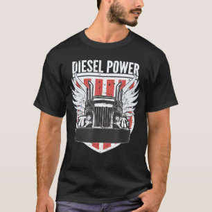 Diesel-Power-LKW-Turbo-Mechaniker-Stolz Amerikanis T-Shirt