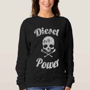 Diesel Power Skull Diesel Power Roll Coal Turbo Sweatshirt